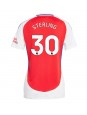 Arsenal Raheem Sterling #30 Domácí Dres pro Dámské 2024-25 Krátký Rukáv